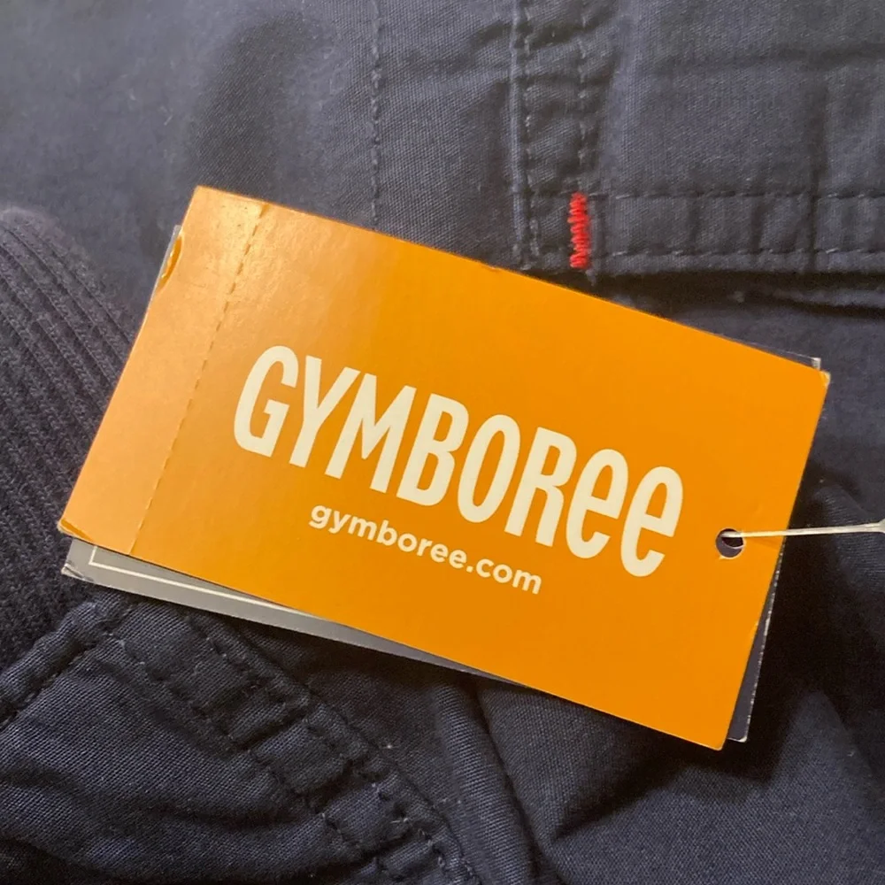 Gymboree Boys Pull On Cargo Pants with Jersey Lining Size 7